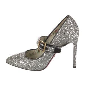 Gucci Glitter Pumps
